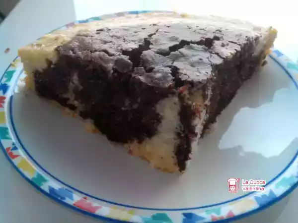 Ricetta Ciambella bicolore all’acqua (senza latte e burro)