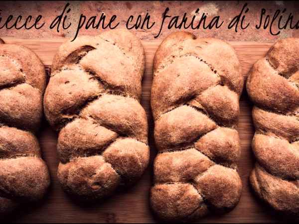 Ricetta Trecce di pane con farina di solina