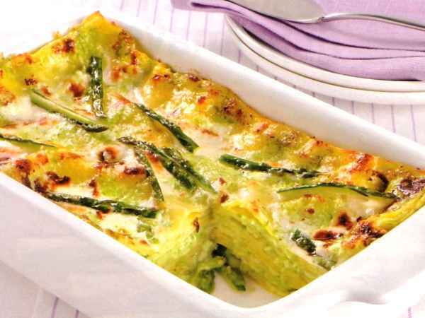 Ricetta Lasagne agli asparagi