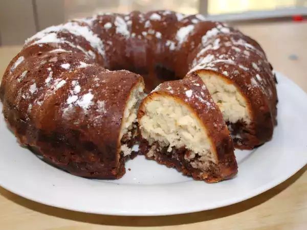 Ricetta Ciambella nutella e cocco