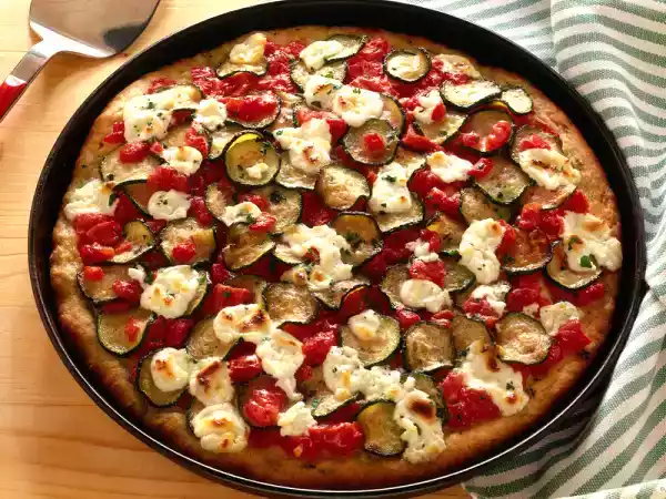 Ricetta Pizza alle zucchine