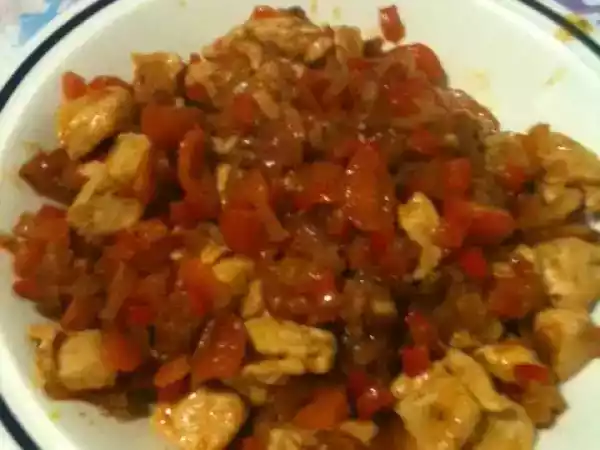 Ricetta Bocconcini di petto di pollo piccanti
