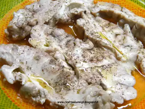 Ricetta Cervello di vitello bollito