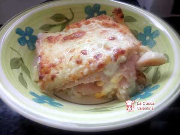 Ricetta Pasta al forno con pane in cassetta