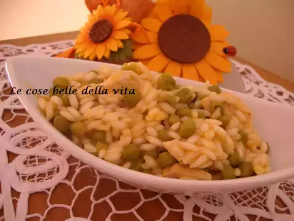 Ricetta Riso con piselli e pollo