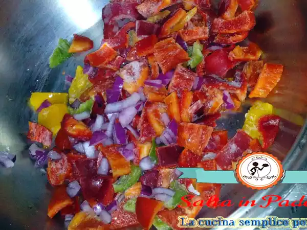 Ricetta Risotto con peperoni e zafferano