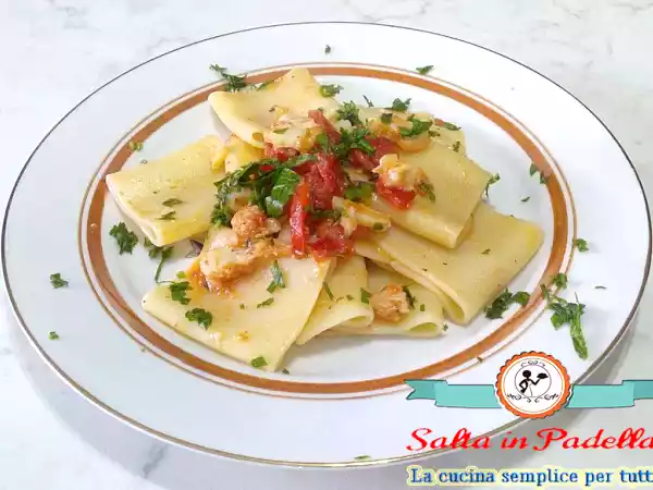 Ricetta Paccheri al ragù di baccalà