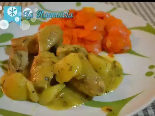 Ricetta Spezzatino di tacchino con patate, agrumi ed erbe aromatiche