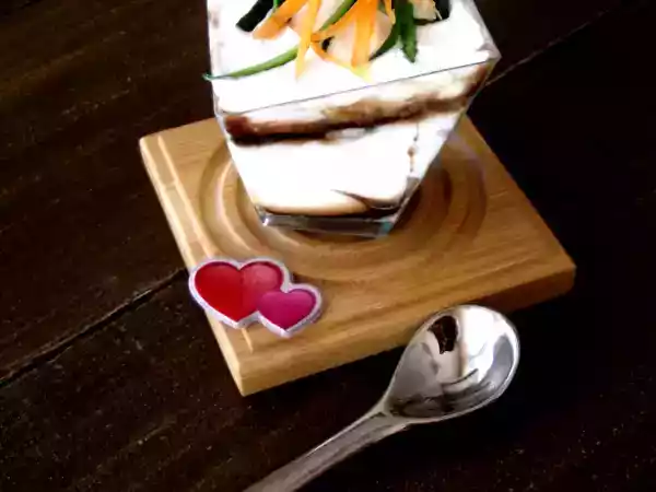 Ricetta Panna cotta salata al coriandolo