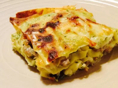 Ricetta Lasagne al ragù di zucchine e pesto