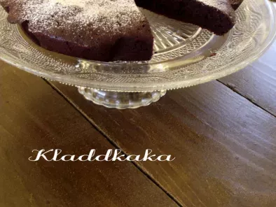 Ricetta Kladdkaka, torta al cioccolato svedese