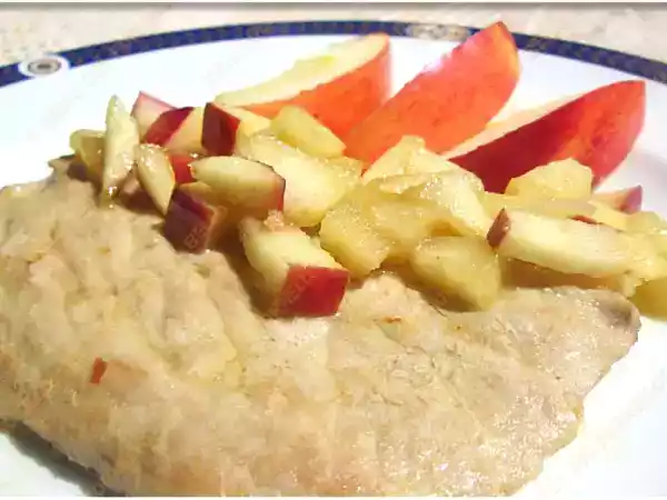 Ricetta Scaloppina di maiale alla mela