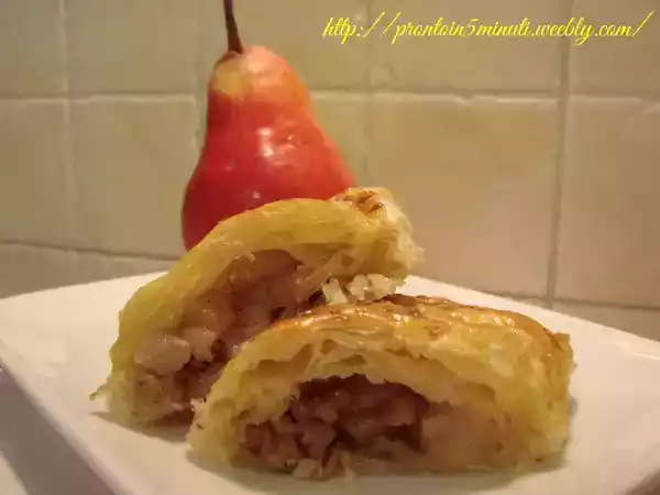 Ricetta Fagottini noci e pere