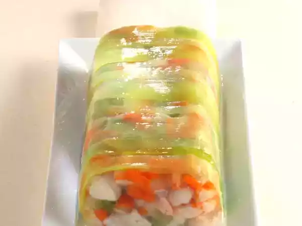 Ricetta Marbré di gamberoni alla grappa
