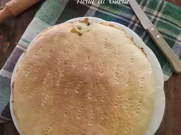 Ricetta Tiella con polpo e patate di gaeta
