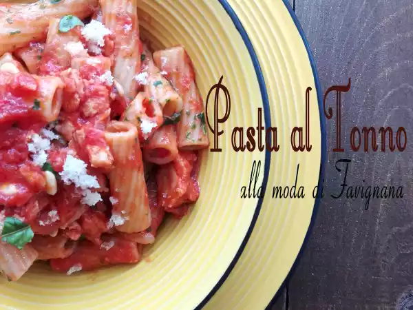 Ricetta Pasta al tonno alla moda di favignana