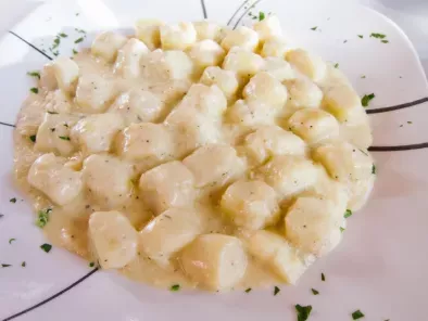 Ricetta Gnocchi di patate alla crema di gorgonzola