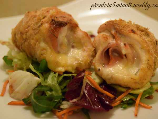 Involtini di pollo ripieni