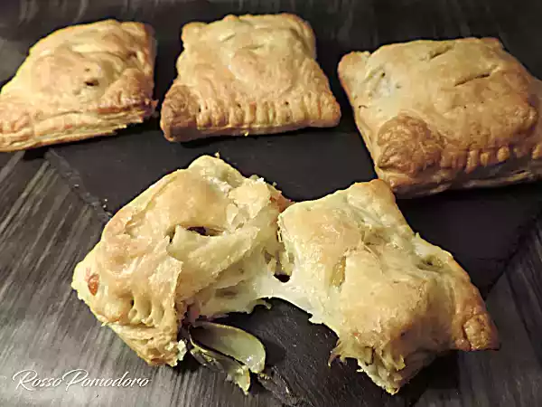 Ricetta Fagottini con carciofi e caciocavallo