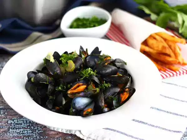 Ricetta Moules frites - ricetta belga
