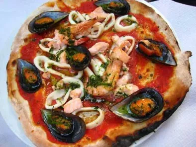 Ricetta Pizza ai frutti di mare