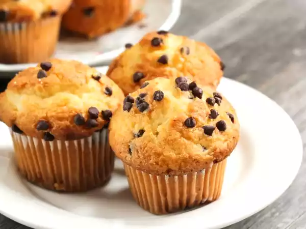 Ricetta Muffin con gocce di cioccolato