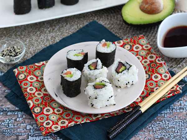 Ricetta Maki di salmone affumicato e avocado