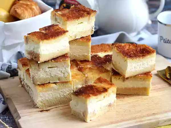 Ricetta Cheesecake con pan brioche