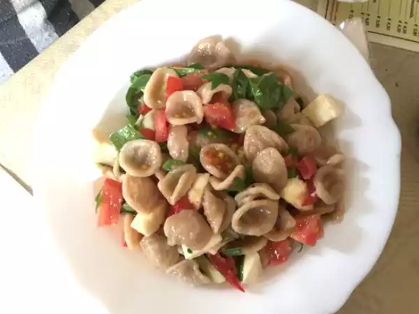 Ricetta Orecchiette integrali alla crudaiola