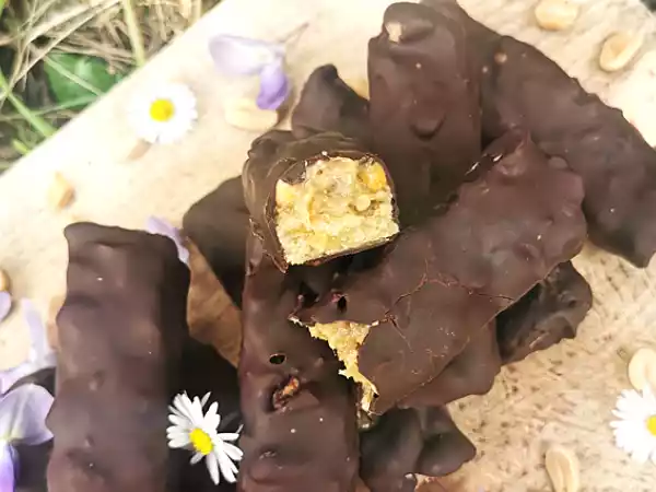 Ricetta Snickers vegani e senza glutine
