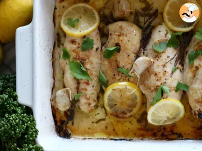 Ricetta Pollo al limone al forno, la ricetta facile e leggera ideale sia per pranzo che per cena