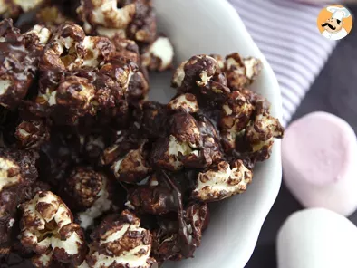 Ricetta Popcorn con cioccolato e marshmallows