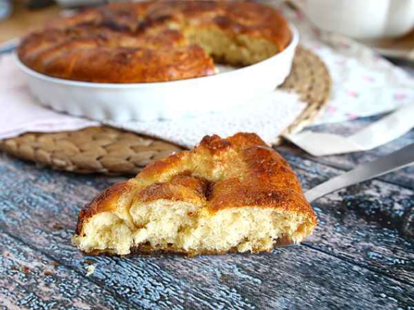 Tarte au sucre - torta allo zucchero ricetta tradizionale francese