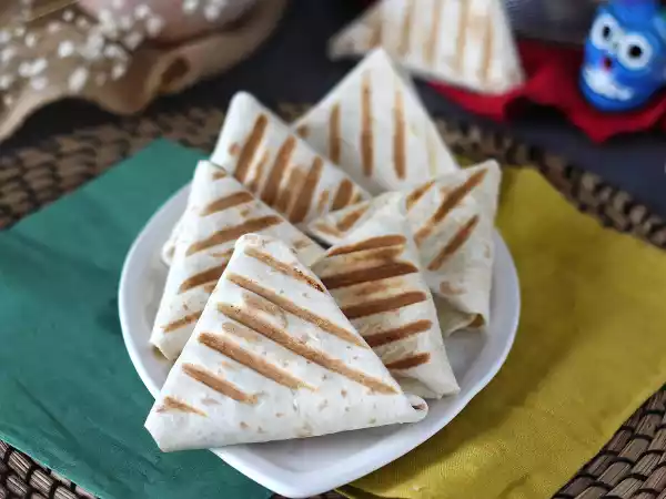 Ricetta Piadine a fazzoletto in versione messicana