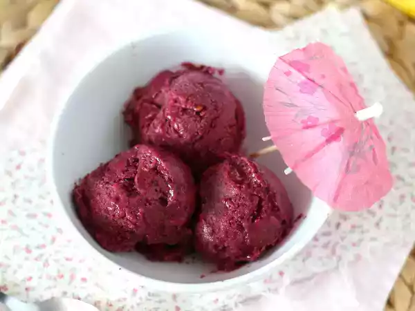 Ricetta Nice cream ai frutti di bosco