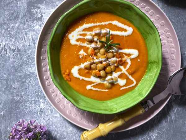 Ricetta Zuppa di carote e tahini