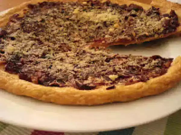 Ricetta Tarte tatin di cipolle caramellate