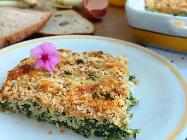 Ricetta Torta di gambi di cipollotto fresco e ricotta