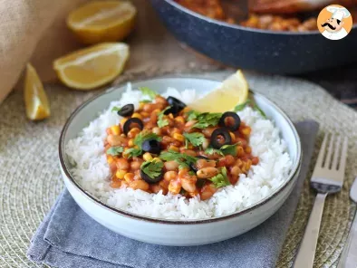 Ricetta Riso con ragù vegetariano, un piatto nutriente e gustoso pronto in pochissimo tempo!