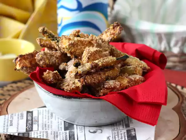 Ricetta Stick di zucchine in friggitrice ad aria