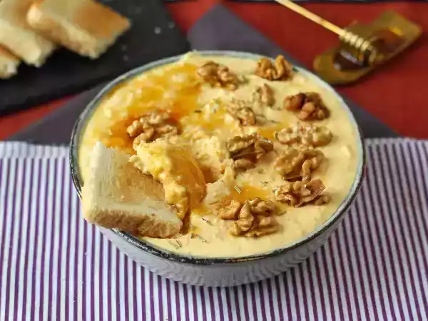 Ricetta Crema di zucca, feta e miele