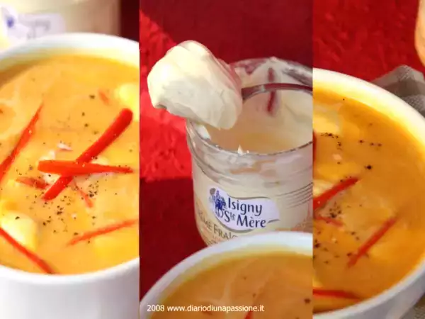 Ricetta Zuppa di zucca speziata al cocco