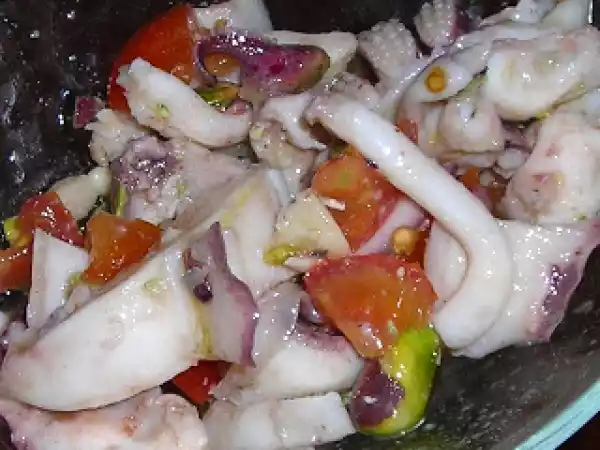 Ricetta Insalata tenera di seppie