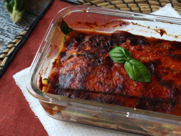 Ricetta Parmigiana di zucchine in friggitrice ad aria: veloce, leggera e croccante