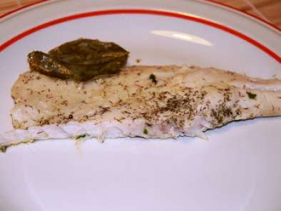 Ricetta Filetto di pesce persico con aneto e lime