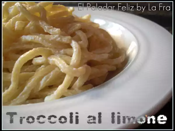 Ricetta Troccoli al limone
