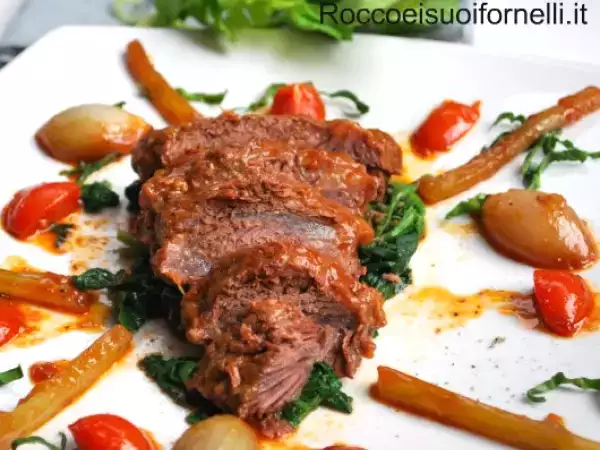 Ricetta Stracotto al primitivo di puglia