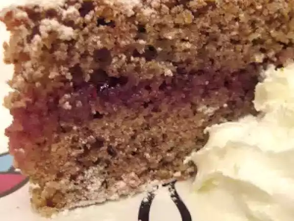 Ricetta Torta di grano saraceno e marmellata di mirtilli rossi