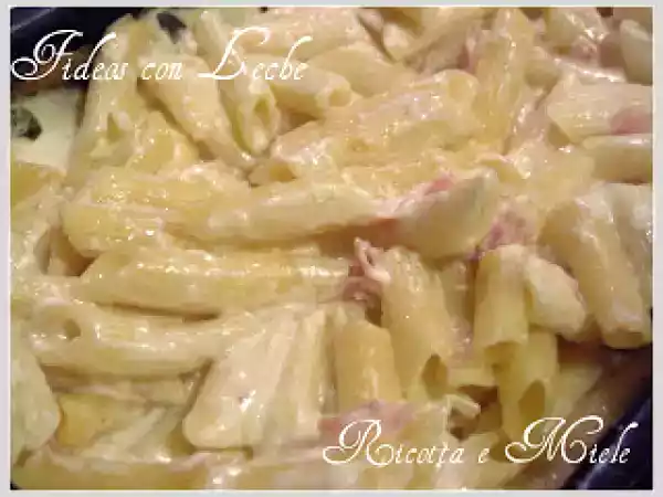 Ricetta Penne rigate al latte (fideos con leche, argentina)