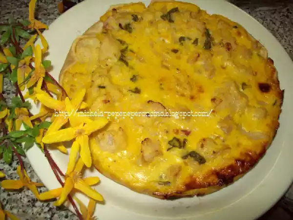 Ricetta Quiche con cavolfiore pancetta e gorgonzola